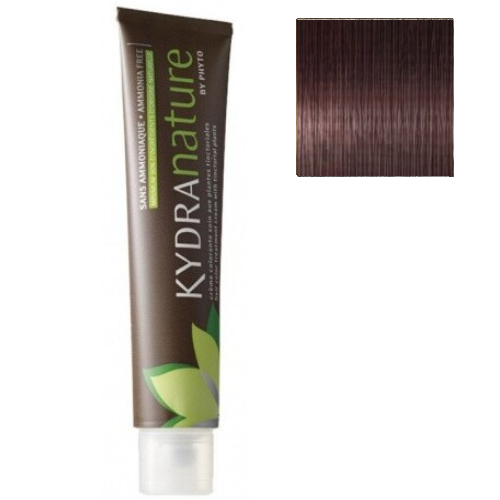 Крем-краска для волос тонирующая – Kydra Nature - 4/15 - пепельно-махагоновый шатен